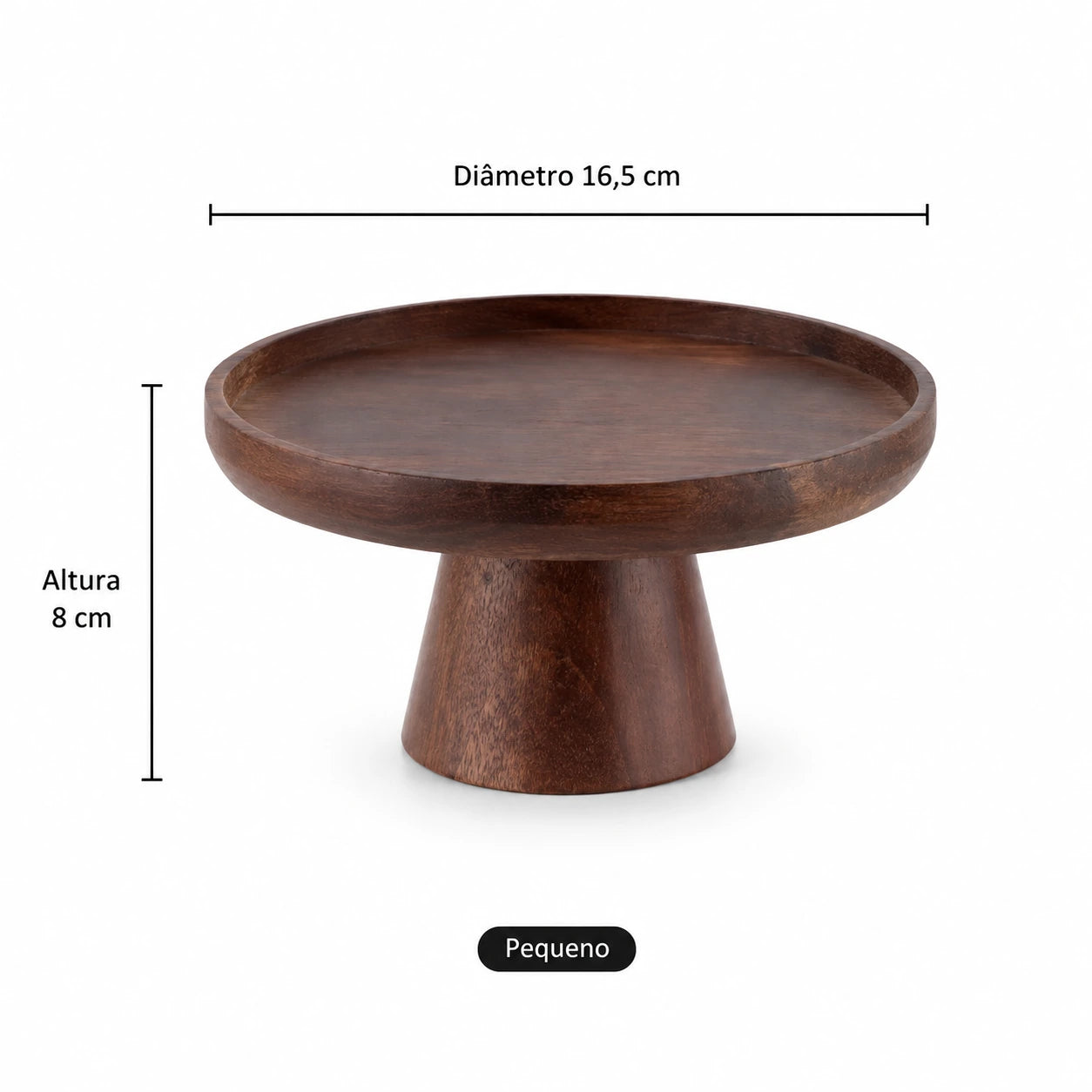 Bandeja Pedestal Évora em Madeira