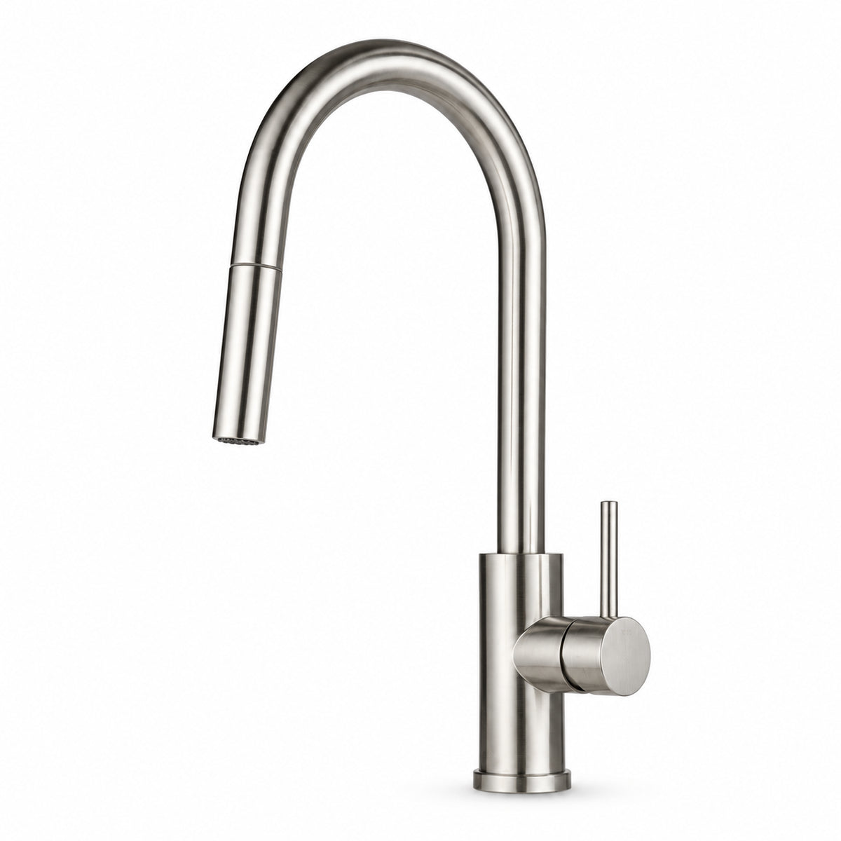 Torneira Monocomando para Cozinha Rivelle em aço inox escovado