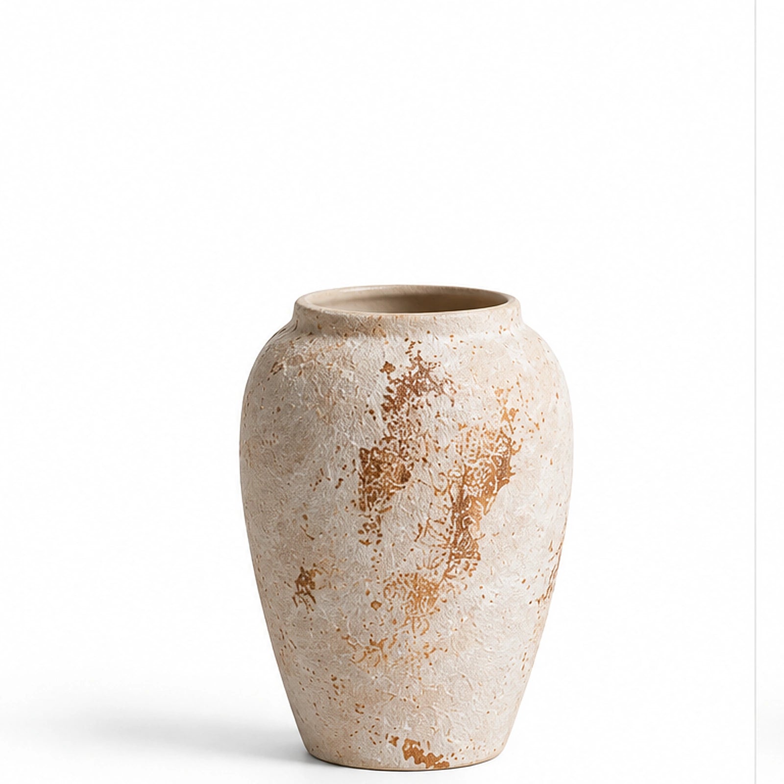 Vaso Ravena em Cerâmica Texturizada